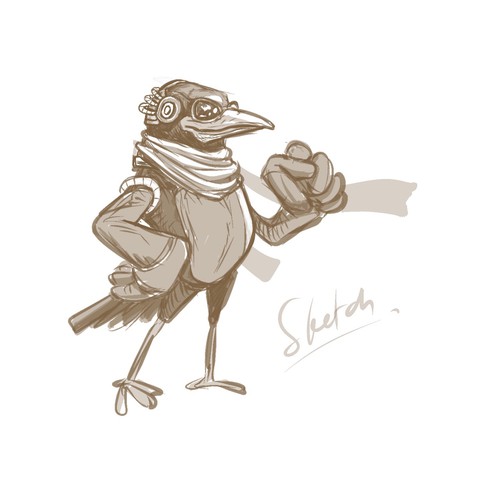 Character or mascot contest entry by SukArt0en