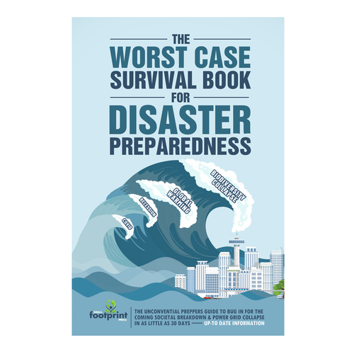 Sustainable Survival Book Cover | Extravagant Book Cover Design Design by Nat Pearl Designs