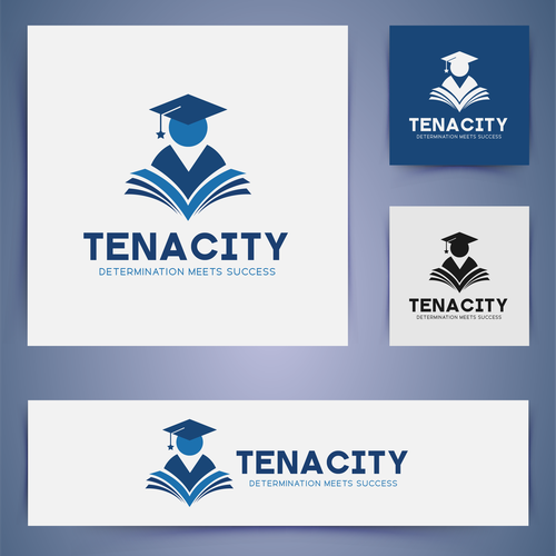 Design a logo for a tutoring business valuing tenacity Design by BrandHikes