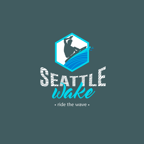 NEW logo for seattlewake -  wakesurfing logo Design by rjmor