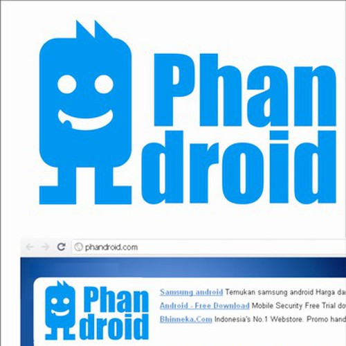 Phandroid needs a new logo デザイン by Barraku