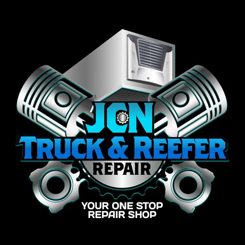 Diesel Repair Shop website and logo Design by Crhibli Studio