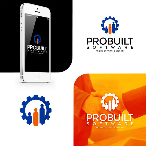 Powerful, Professional & Clean Logo for a technology company Design by eMbo