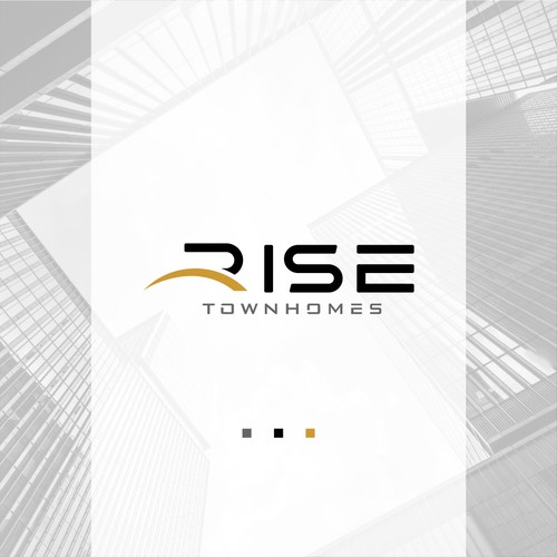 Design modern logo for upscale townhome community. Design by ElVano_Eiji ✔