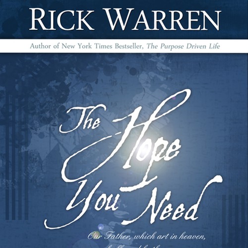 Design Rick Warren's New Book Cover Design by blooji