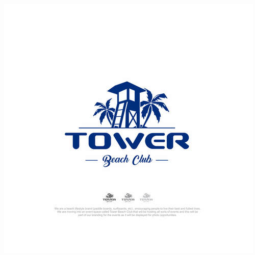 Tower beach club; new venue logo | Logo design contest | 99designs