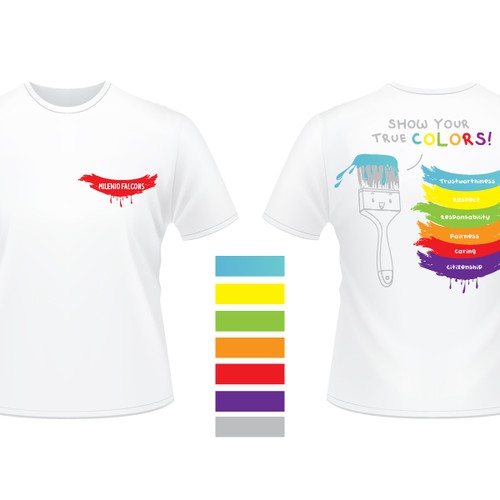 T-shirt design for Elementary School kids-ontwerp door Ramón Niño