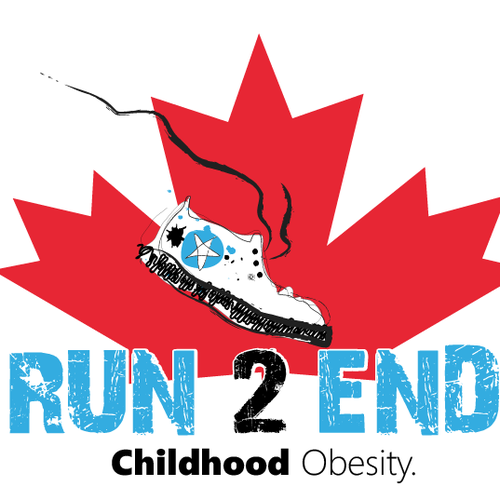 Run 2 End : Childhood Obesity needs a new logo Design von 10works
