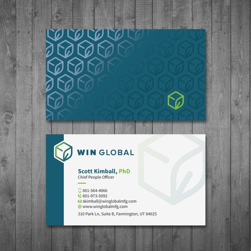 WIN Global Business Card Design Design réalisé par Tcmenk