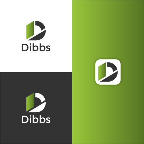 Dibbs - logo for fractional sports card trading market Design by Canoz
