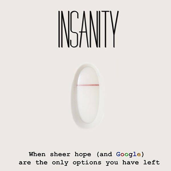 Design by Luca-P titled "Create a brilliant cover for a humorous memoir about overcominginfertility"