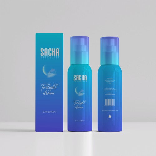 Sacha Body Mist Design by Ahtisham_ali