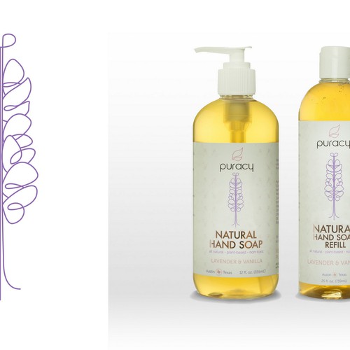 Create Whimsical Line Art Illustration for Organic Soap & Lotion Company Design by Pierre Ester