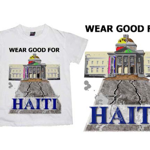 Design di Wear Good for Haiti Tshirt Contest: 4x $300 & Yudu Screenprinter di donnaPM