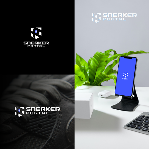 sneaker resale store workflow automation software - modern tech logo design Design by VectorCrow87