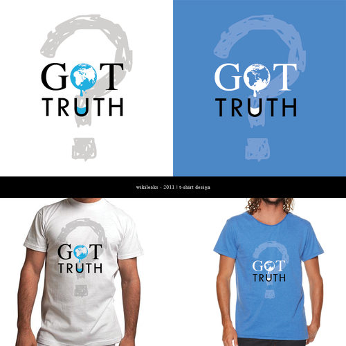 New t-shirt design(s) wanted for WikiLeaks Réalisé par MotionMixtapes
