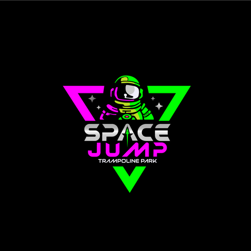 Space Jump Trampoline Park - Logo Design For Space Themed Adventure Park Ontwerp door PUJYE-O