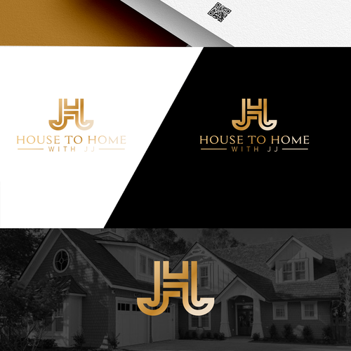 コンペ「"House to Home with JJ" REAL ESTATE AGENT LOGO!!」のデザイン by END™さん 