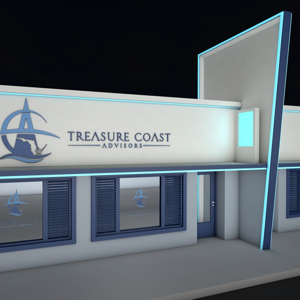 Design by R&R titled "Building rendering for Treasure Coast Advisors"