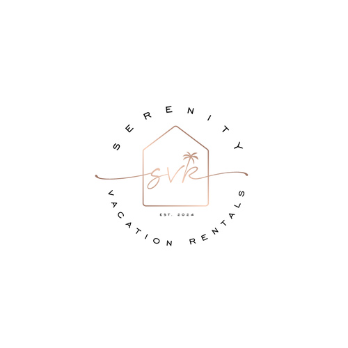 New Vacation home rentals logo for our Airbnb! Diseño de squide