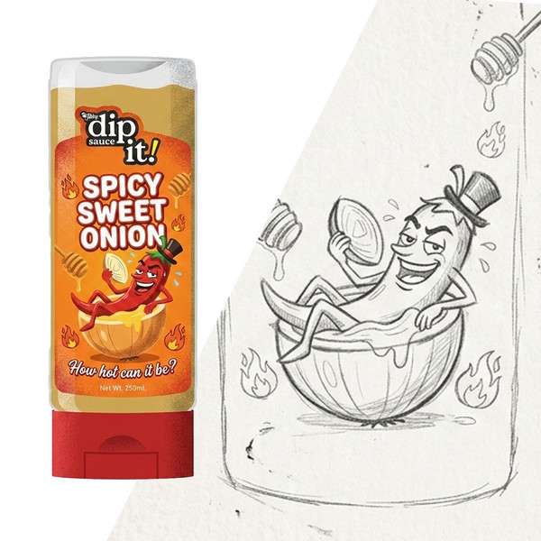 Design by tomdesign.org titled "Sauce Label "