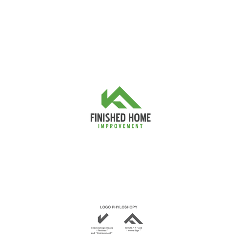 Design modern and high end logo for a home improvement company serving high end clientele Design by designuki