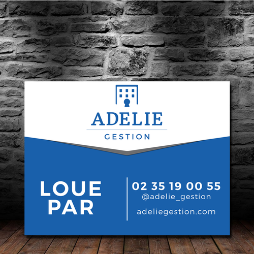 Signage contest entry by BeCr8tive