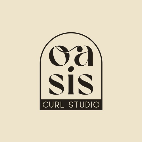 A logo for a curl studio that supports woman in feeling confident in their natural texture Design by perféctroll