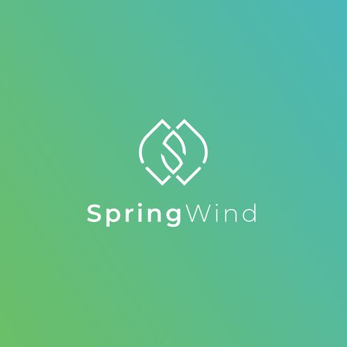 Spring Wind Logo Diseño de Night Hawk