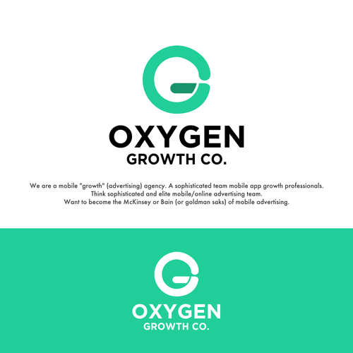 elite mobile advertising agency needs a logo. Name: Oxygen Growth Co ...