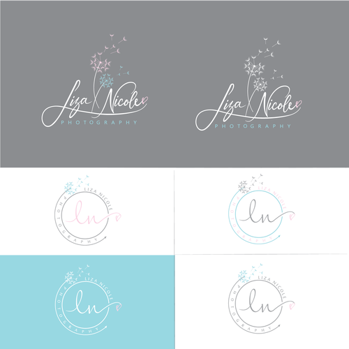 Help! Creative, modern, feminine, luxurious Photography logo and initials logo for watermark needed!