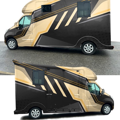 Stunning Horsebox Graphics Design Design by Nadun Prabodana