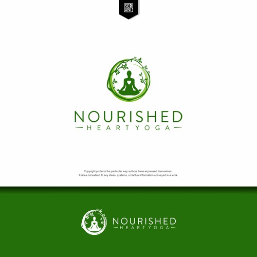 Nourished Heart Yoga needs a contemporary, minimalist logo Design by fortyeight.studio™