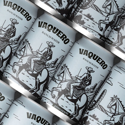 design a label for a new "Ranch Water" by the name of  "Vaquero" Design by Beaver Creative