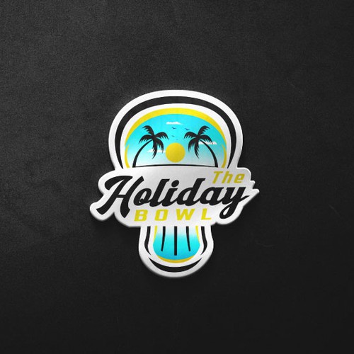 Holiday Bowl Logo Design by JDRA™