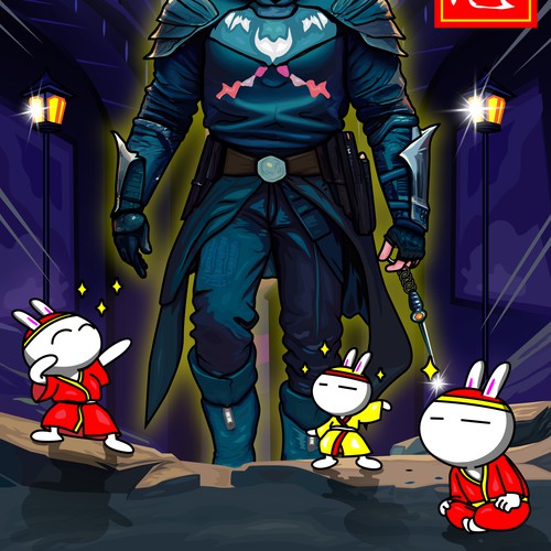 Assassin Rabbit Graphic Design by DesignTrust_28