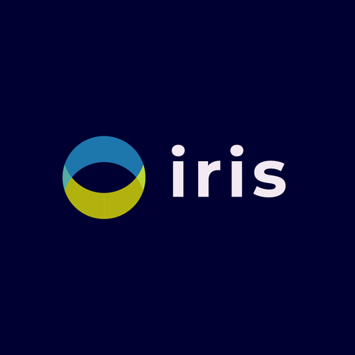 Logo for Iris, the decentralized alternative to social media giants Design by Brainstorm GD