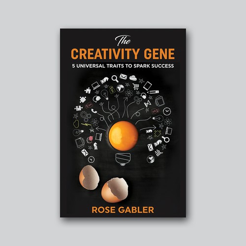 Design a powerful book cover to inspire creativity and connection! Design by Brushwork D' Studio