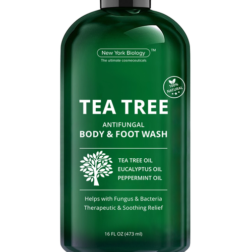 ZHMさんのCreate a Winning Product Label for our Tea Tree Body Wash!!デザイン