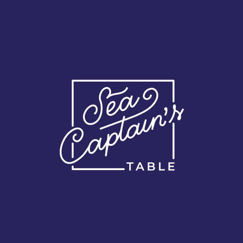 Sea Captain's Table Logo Design Design by Jay Graphic Art