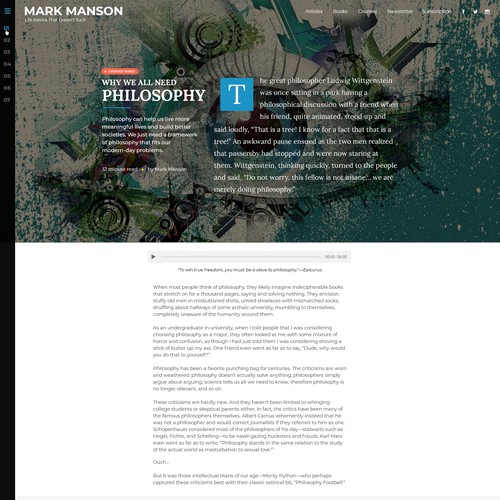 Web page design contest entry by AxilSolutions