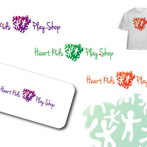 Help * Heart Kids Play Shop * with a new logo Design by Roi Himan
