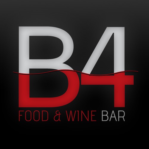 B4 Food & Wine Bar Ontwerp door Eloilluc