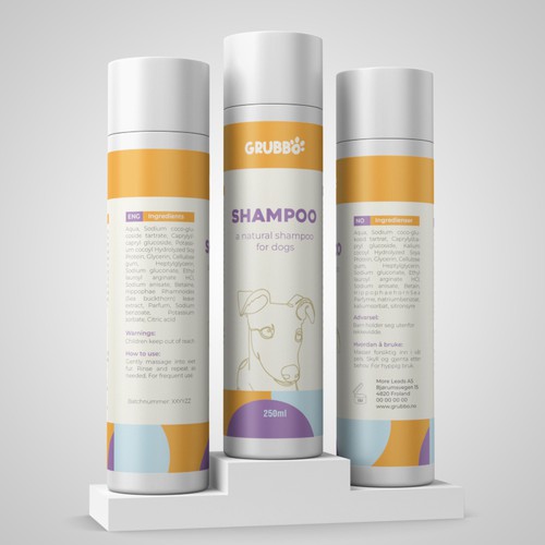 Design Design label for dog shampoo por Pice Wilf