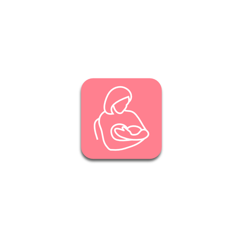 App icon for breast feeding app Design by K-Art Lab