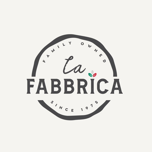 We need a powerful logo for our pizza production - La Fabbrica Design by Armand Par