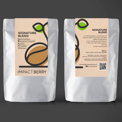 Product label contest entry by neoflexdesign