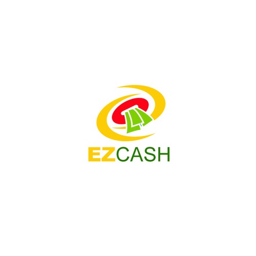 logo for EZ CASH Diseño de ps.sohani