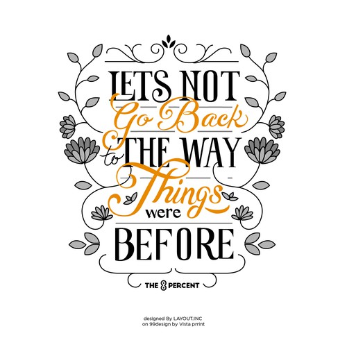 Typographic illustration to empower women leaders for festival Design by LAYOUT.INC