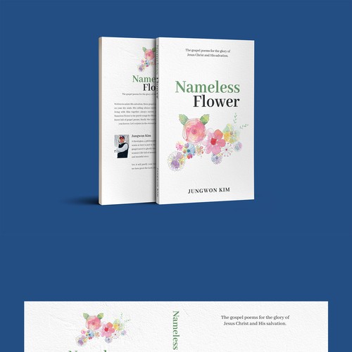 Nameless Flower Book Cover Design Design by Distinguish♐︎